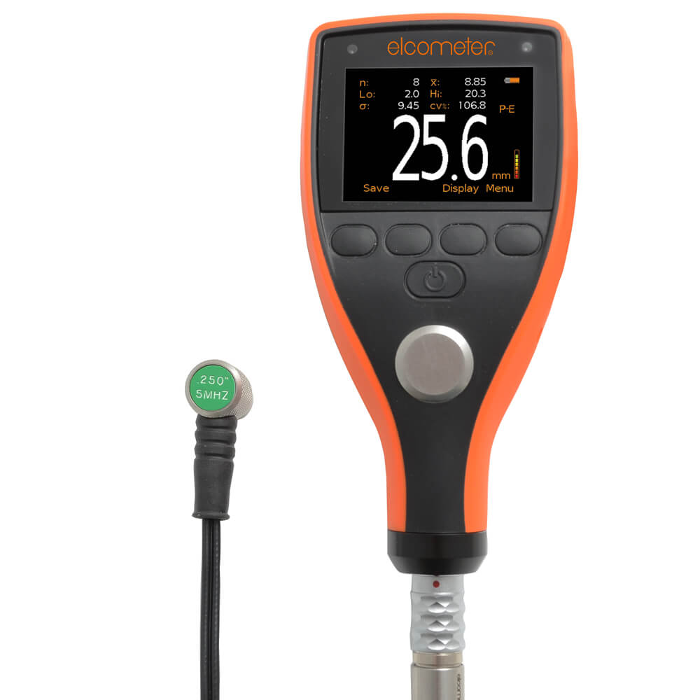英國易高Elcometer 204 超聲波鋼鐵材料測(cè)厚儀